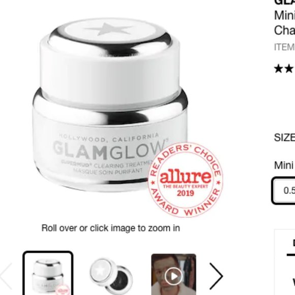 BNIB glamglow mini supermud clearing treatment - Picture 1 of 1